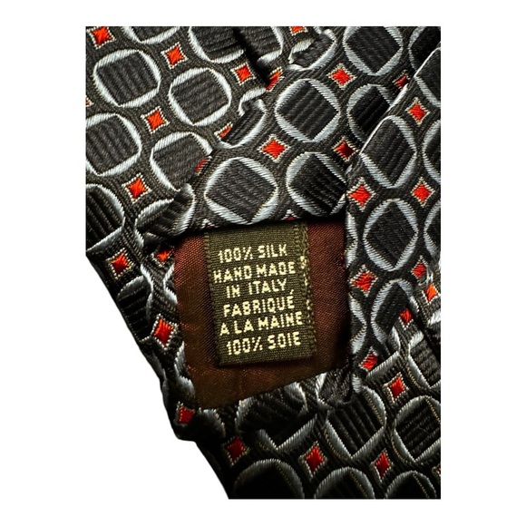 Vintage tie J.P. TILFORD for Harry Rosen, 100%silk - Picture 3 of 5